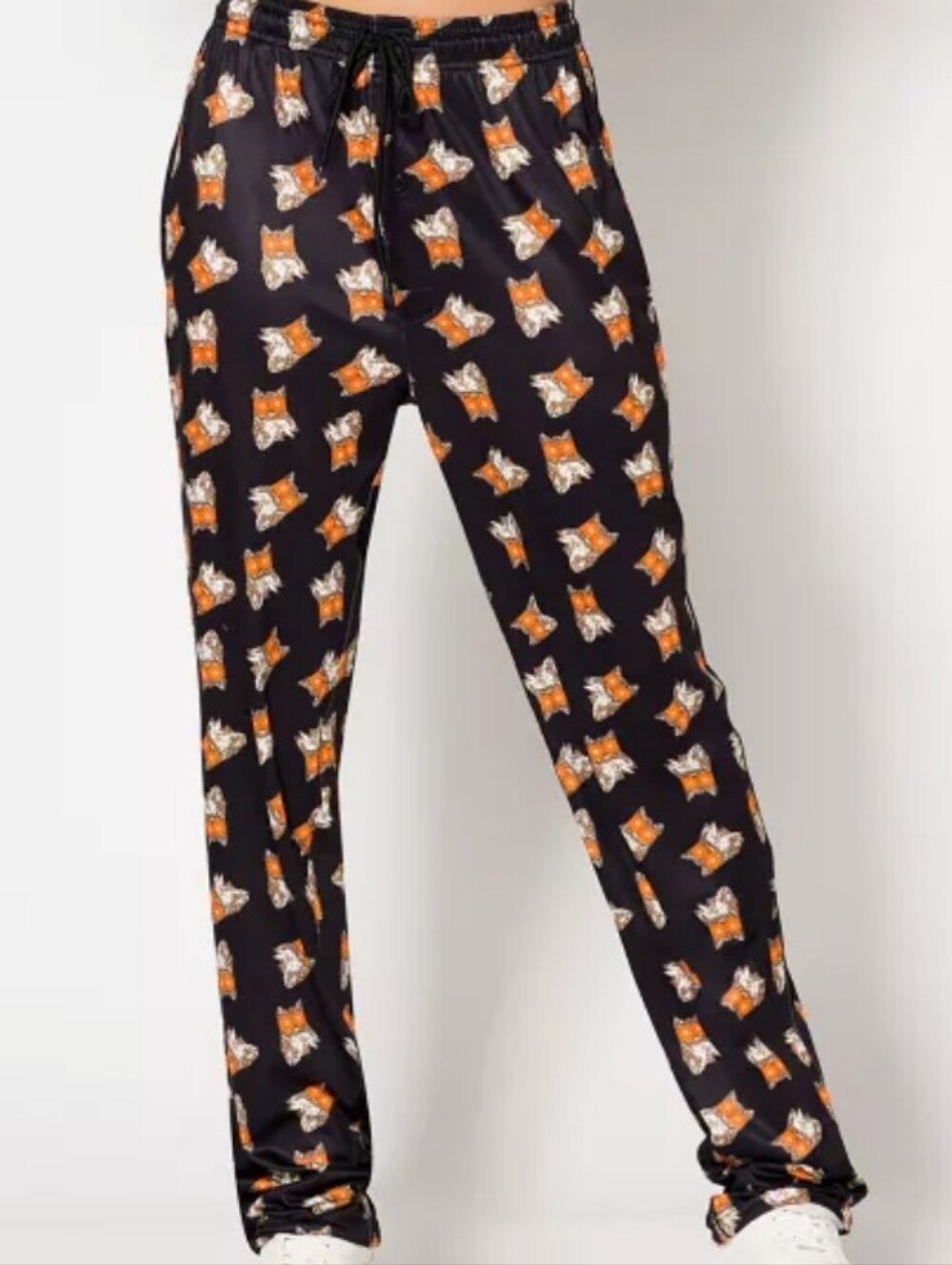 Hooters Owl Print Lounge Pants- Black